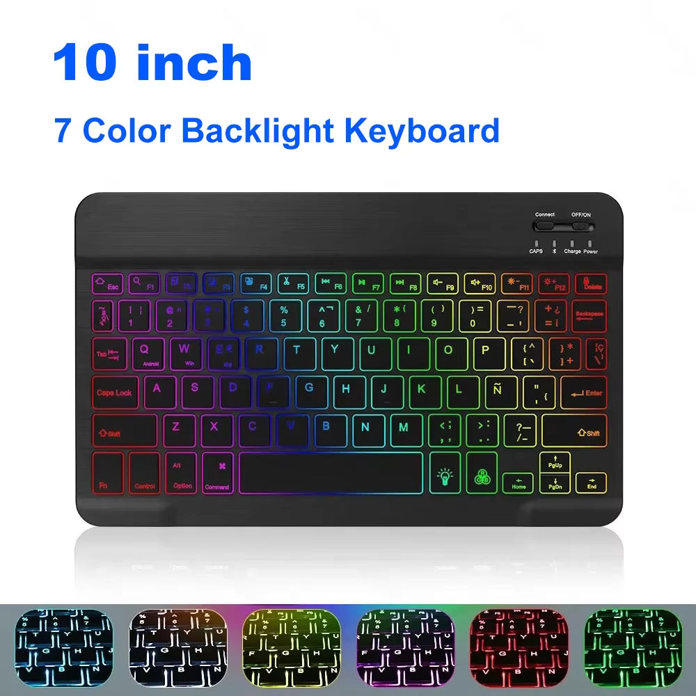 Mini Teclado Inalámbrico Con Touchpad Para TV Box Y Smart TV