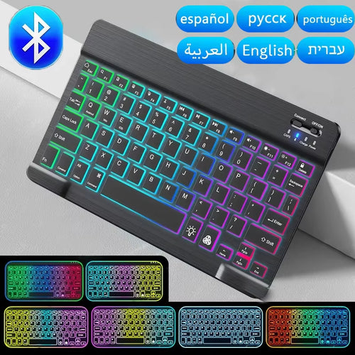 Mini Teclado Inalámbrico Con Touchpad Para TV Box Y Smart TV