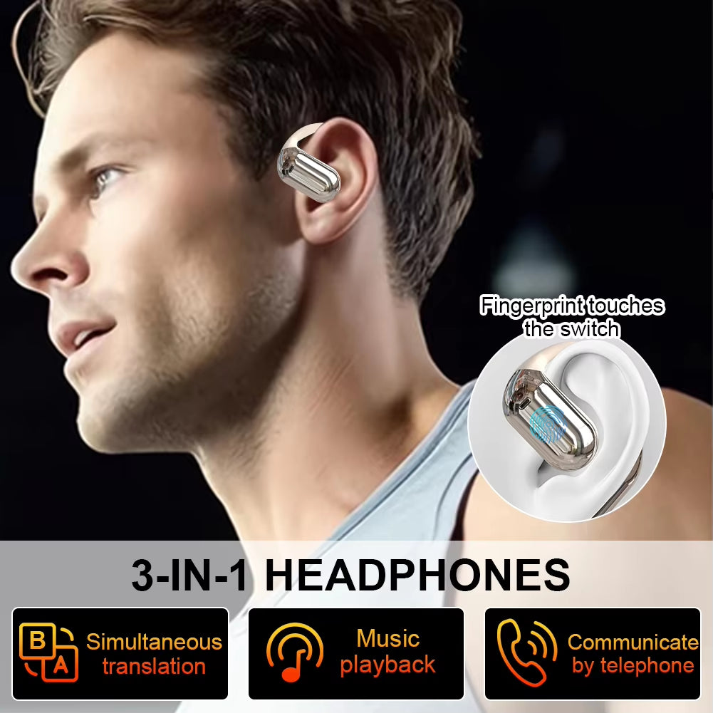 Auriculares Traductores Con IA – 144 Idiomas Al Instante