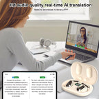Auriculares Traductores Con IA – 144 Idiomas Al Instante