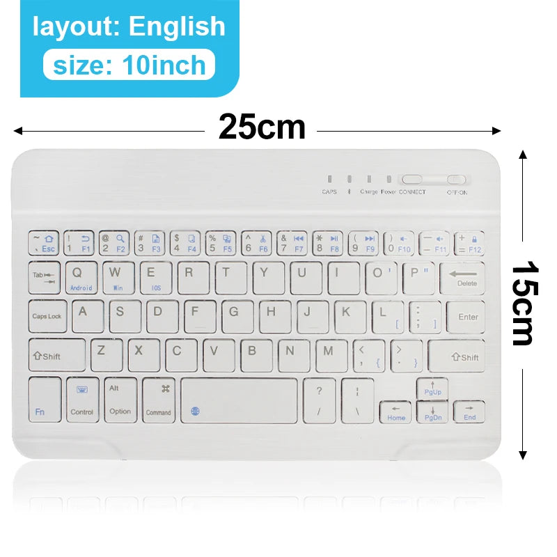 Mini Teclado Inalámbrico Con Touchpad Para TV Box Y Smart TV