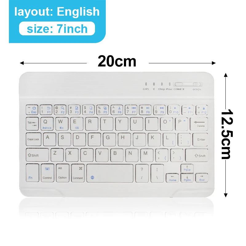 Mini Teclado Inalámbrico Con Touchpad Para TV Box Y Smart TV