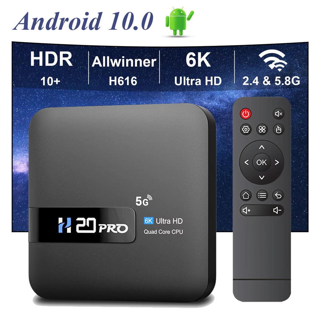 TV Box Android 4K: Convierte Tu Tele En Smart TV Con Wifi 5G